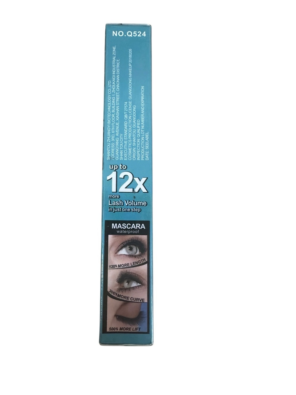 Waterproof Mascara — Teal Volume Boost